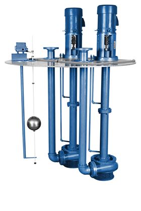 Vertiflo offers vertical immersion sump pumps