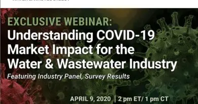 Understanding COVID-19 Market Impact for the Water &amp; Wastewater Industry