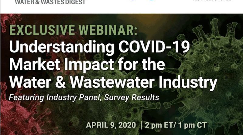 Understanding COVID-19 Market Impact for the Water &amp; Wastewater Industry