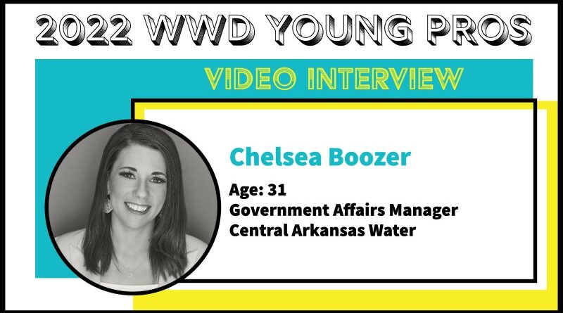 2022 WWD Young Pros: Chelsea Boozer, Central Arkansas Water