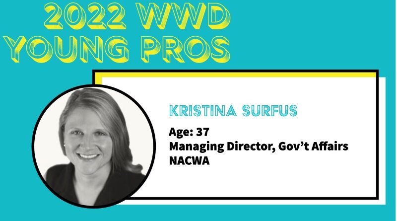 2022 WWD Young Pros: Kristin Surfus, NACWA