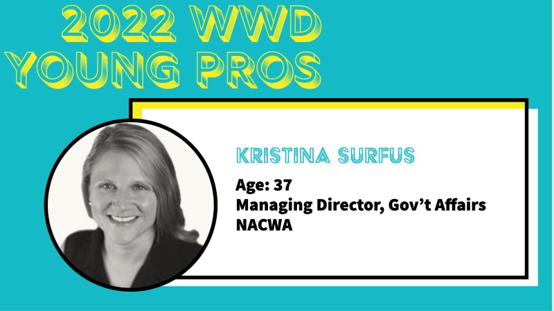 2022 WWD Young Pros: Kristina Surfus, NACWA