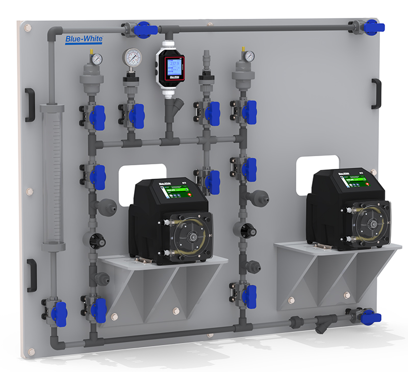 CHEM-FEED Wall Mount Skid Systems